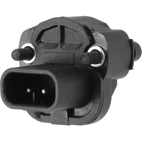 Car Throttle Position Sensor Replacement Compatible for Jeep Wrangler 2.5L 4.0L 1991-1996 for Jeep Cherokee 4.0L 1991-2001, Durable ABS Plastic Black with Screws