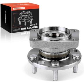 A-Premium Rear Wheel Bearing and Hub Assembly with 5-Lug Compatible with Jaguar X-Type 2002 2003 2004 2005 2006 2007 2008