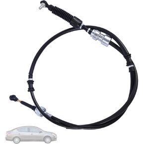 34935-EM30A Auto Trans Shifter Cable Compatible with Nissan Versa 2007 2008 2009 2010 2011 2012 2013 Automatic Transmission Shift Control Cable 34935EM30A