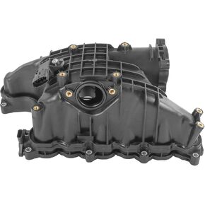 Intake Manifold withGasket w/Control Valve Compatible with 2014-2018 Ram 1500 2014-2019 forJeep Grand Cherokee Ram 1500 Classic Replace# 68211167AA, 68211167AB, 68211167AC, 68492577AA