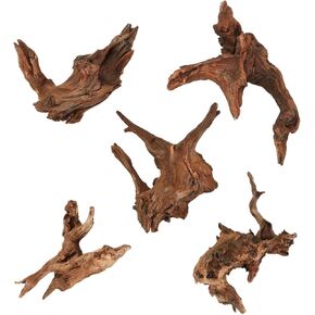 Driftwood for Aquarium, 2Pcs 9-14 ", Fish Tank or Reptile Decor, Natural Freshwater Driftwood Assorted Branches