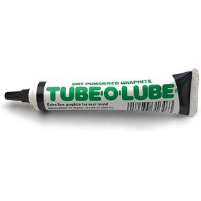 Dry Powdered Graphite Tube-O-Lube for metal wood or plastic