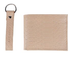 Genuine Leather Wallet for men | Handcrafted Ultra Tight Stitching | Built to Last | Bifold Wallet | 8 Card Slots with Keychain (BROWN WALLET)