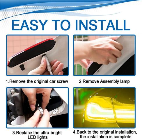 4 قطع T15 W16W LED لمبات الإضاءة العكسية الاحتياطية، 2835-15smd لمبة إشارة الانعطاف LED، ضوء فرامل إشارة الانعطاف الساطع، ضوء ضباب الفرامل عالي السطوع عالمي للمركبات (أحمر) in Kuwait