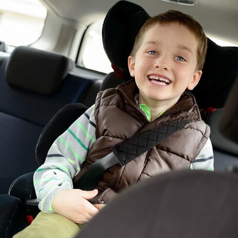 NEPAK 2pcs Car Seat Belt Pads Cover Seatbelt Covers,Soft Seat Belt Cushion,Compatible with Adults Youth Kids (Black) in Kuwait