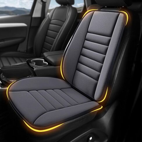 Car Seat Cushion For Driving 1.2"Auto Seat Cushion With Front Back Cushion & Seat Cushion Set Car Cushion Suitable Comfort Memory Foam Driver Seat Cushion for Car, Truck, SUV Comfort for Long Sitting in Saudi Arabia