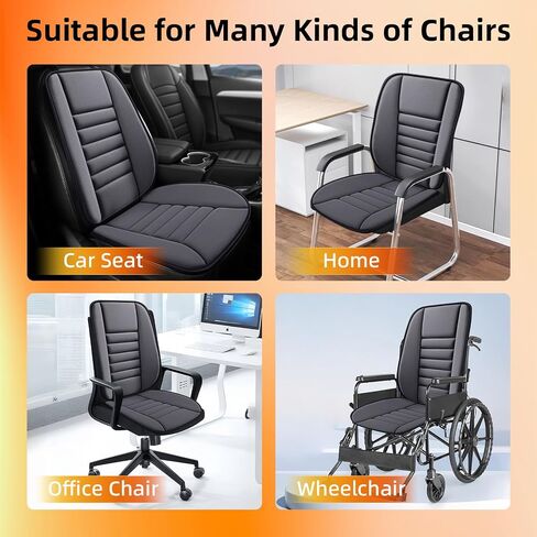 Car Seat Cushion For Driving 1.2"Auto Seat Cushion With Front Back Cushion & Seat Cushion Set Car Cushion Suitable Comfort Memory Foam Driver Seat Cushion for Car, Truck, SUV Comfort for Long Sitting in Saudi Arabia