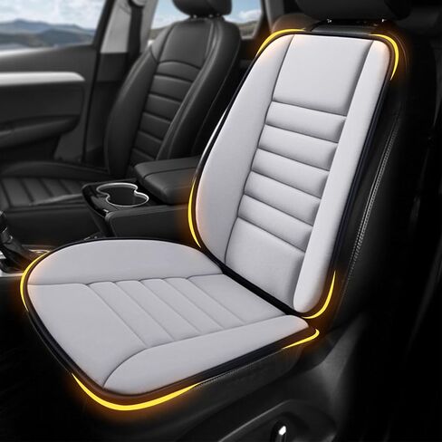 Car Seat Cushion For Driving 1.2"Auto Seat Cushion With Front Back Cushion & Seat Cushion Set Car Cushion Suitable Comfort Memory Foam Driver Seat Cushion for Car, Truck, SUV Comfort for Long Sitting in Saudi Arabia