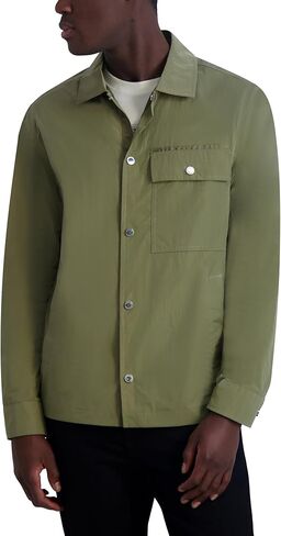 KARL LAGERFELD Men's Chest Pocket Lt Weight Jacket in Saudi Arabia