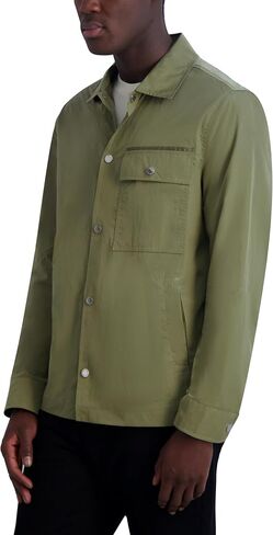 KARL LAGERFELD Men's Chest Pocket Lt Weight Jacket in Saudi Arabia