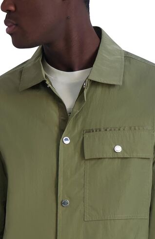 KARL LAGERFELD Men's Chest Pocket Lt Weight Jacket in Saudi Arabia