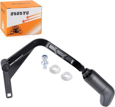 طقم مقبض ومقبض أسود غير لامع لذراع التحول لـ Polaris Ranger 1000 Crew XP PRO XD 2018-2025 5639439-458 5634266-458 5633821-458 in Saudi Arabia