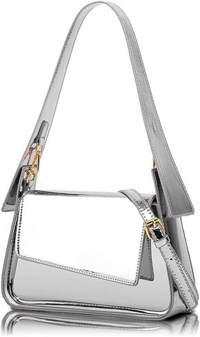 Evening Bag for Women, Hobo Bag Clutch Y2K Shinny Purse Tote Handbag Shoulder Metallic Purse Crossbody in Saudi Arabia