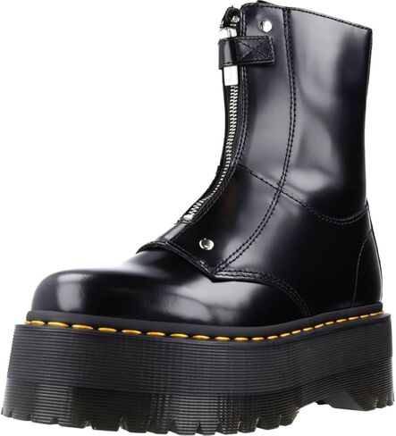 Dr. Martens Jetta Hi Max Leather Platform Boots in Saudi Arabia