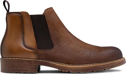 أحذية تشيلسي للرجال من Jousen، أحذية جلدية متعثرة للرجال in Kuwait