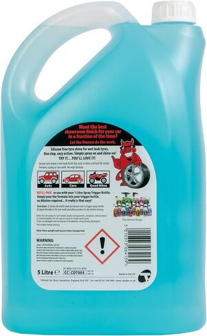 Demon Glass 169 fl Oz (5L) Refill Pack - Active Glass Cleaner in Saudi Arabia