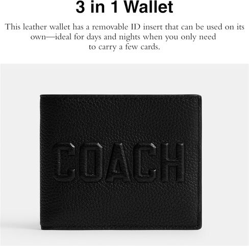 Coach Men's 3-in-1 Wallet Graphic in Saudi Arabia