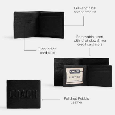 Coach Men's 3-in-1 Wallet Graphic in Saudi Arabia