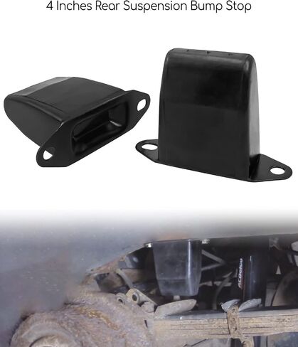 4 Inch Rear Suspension Bump Stop with Lift Kits Fit for Ram 1500 2500 3500 1997-2002 Jeep Cherokee XJ 1987-2001 Bump Stops, 2 Pcs Leaf Spring Jounce Bumper in Saudi Arabia