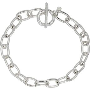 Robert Lee Morris Womens Textured Chain Collar Necklace