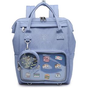 Ita Bag Pin Kawaii Cute Display Mommy Backpack for School Anime Cosplay with Insert