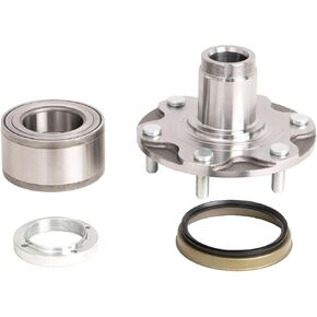 Front Wheel Hub Wheel Bearing Kit Compatible with Toyota Tundra 2000-2006 Tacoma 1999-2004 4Runner 1996-2001 Sequoia 2001-2007 2.7L 3.4L 4.0L 4.7L Left or Right 2WD Only Replaces 710571 517011