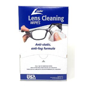 Leader Lens Cleaning Towelette Dispenser, Pack of 100 - 70-AMAZON