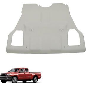 Front Engine Skid Plate Pan Aluminium Splash Shield Under Tray Skid Plate Replacement for 2005-2015 Tacoma 2.7L 4.0L PT212-35075