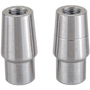 Jeremywell 1/2-20 RH + LH Threaded Weld-In Bung Set Fits 0.065 Wall Tube Heim Joints