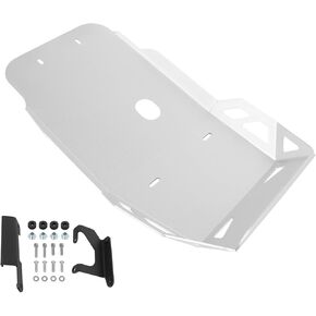 CHIFUN Skid Plate Compatible with 2022 Later F850GS F750GS Motorcycle Lower Engine Guard Bottom Protection Aluminum Belly Pan Silver