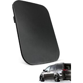 Fuel Door Cover Fit for Toyota Sienna 2011 2012 2013 2014 2015 2016 2017 2018 2019 Replace 926-395 7735008020 77350-08020, Black Primed
