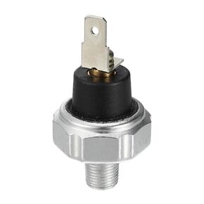 Motoforti Engine Oil Pressure Sensor, Fuel Oil Pressure Sensor Switch Sending Unit, for Mitsubishi Lancer 2003-2006, Metal, No.1258A002, Silver Tone