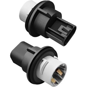 Turn Signal Light Lamp Bulb Holder Replace 68083021AA Fit for Dodge Ram 2500 3500 2011-2012, Turn Park Signal Lamp Plug Socket Connector 2 Pack