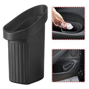 BMZX Car Trash Can Trash Bin, Car Accessories for Interior Garbage Can, Car Door Trash Can,Multifunctional Organizers and Storage for Car, Home and Office