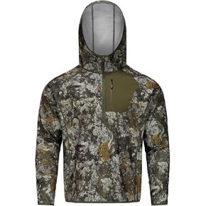 UIIHUNT Youth Camo Hunting Hoodies: Performance Fleece Pullover Camouflage Hoodie, Durable Outdoor Insulated Sweatshirt