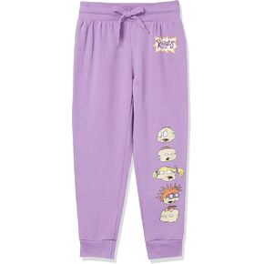 Nickelodeon Rugrats Jogger Sweatpants-Girls 4-16-Chuckie, Angelica, Tommy
