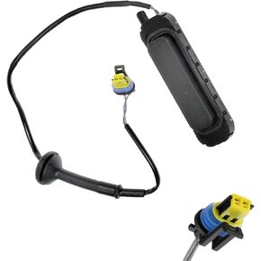 1 Pack Car Tailgate Switch Accessories, High Performance Anti-scratch Vehicle Trunk Liftgate Tailgate Release Switch, OEM #15106857 Compatible with Chevrolet GM Cadillac (Black)