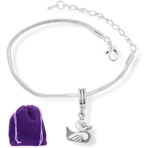 Duck Jewelry for Women and Men - Nice Duck Stuff and Duck Charms A Duck Bracelet for Women or Rubber Duck Accessories and Rubber Duck Jewelry or Duck Gift and Ducks for Women or Duck Gifts for Women