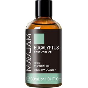 Vanilla Essential Oil 30ml/1.01fl.oz, MAYJAM Premium Vanilla Oils for Aromatherapy, Diffuser, Soap Making, Candle Making, Long Lasting Scents