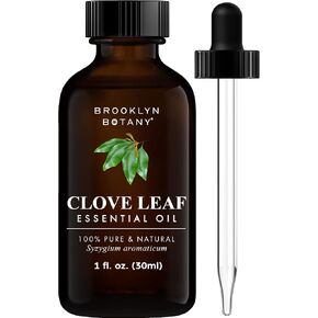 Brooklyn Botany Peppermint Essential Oil - Huge 4 Fl Oz - 100% Pure and Natural - Premium Grade with Dropper - for Aromatherapy and Diffuser
