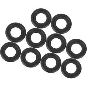 10pcs M11 Black Oil Drain Plug Gaskets Replacement for GM 12616850 3536966 Replacement Car Parts Durable Material