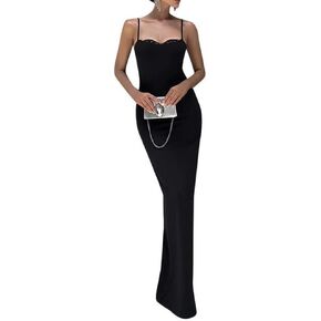 TICBRY Lace Long Slip Dress Women Sexy Strap Backless Slim Maxi Dress Summer Elegant Sleeveless Evening Club Party Sundress