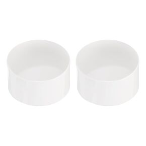 Screw Thread Protector Cover Rubber End Caps, [for Screw, Bolt] - 2 3/8"(60mm) ID/White/4pcs