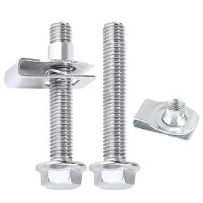 Bolaxin 2 PCS Fuel Tank Strap Bolts, 304 Stainless Fuel Tank Strap Hardware Kit Compatible with Chevy, Silverado 1999-2021 Select Models, GM