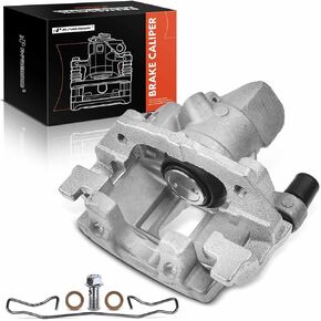 A-Premium Disc Brake Caliper Assembly with Bracket Compatible with Select Mazda Models - 3, 3 Sport, 2010 2011 2012 2013, L4 2.0L - Rear Right Passenger Side