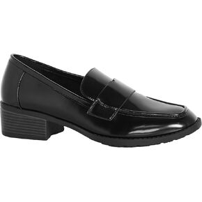City Chic Women's Apparel Women's CITYCHIC Plus Size Loafer Evie, Chocolate, 13 Wide