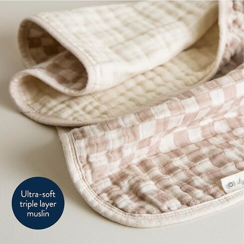 بطانية أطفال من Itzy Ritzy - بطانية ناعمة متعددة الاستخدامات من الموسلين القطني - يمكن استخدامها كحصيرة لوقت البطن، وغطاء للرضاعة، ومظلة لعربة الأطفال والمزيد - بمقاس 76.2 سم × 101.6 سم، ويمكن غسلها في الغسالة (طباعة بقرة) in Kuwait