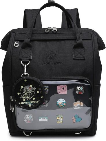 Ita Bag Pin Kawaii Cute Display Mommy Backpack for School Anime Cosplay مع إدراج in Saudi Arabia