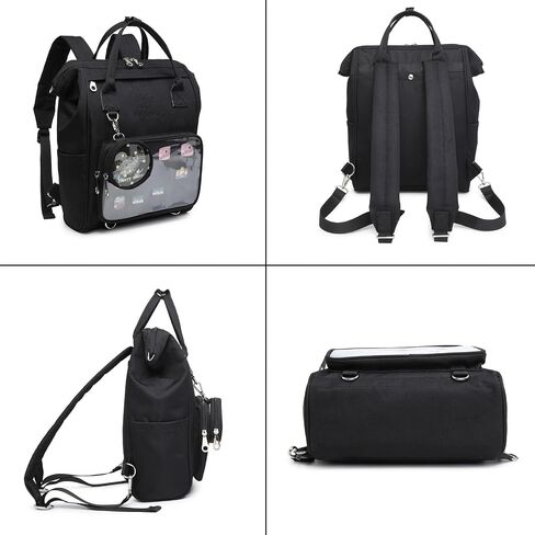 Ita Bag Pin Kawaii Cute Display Mommy Backpack for School Anime Cosplay مع إدراج in Saudi Arabia