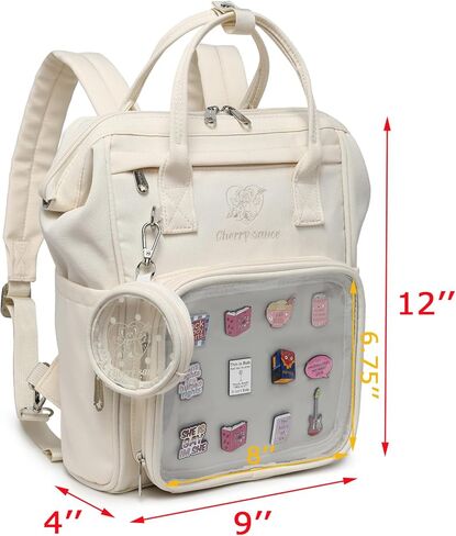 Ita Bag Pin Kawaii Cute Display Mommy Backpack for School Anime Cosplay with Insert in Kuwait